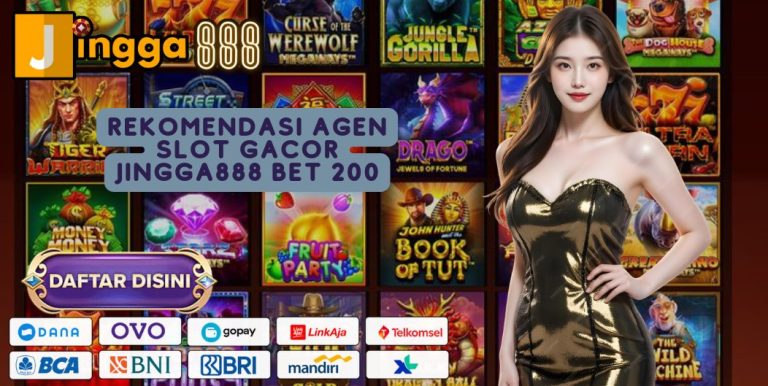 REKOMENDASI AGEN SLOT GACOR JINGGA888 BET 200